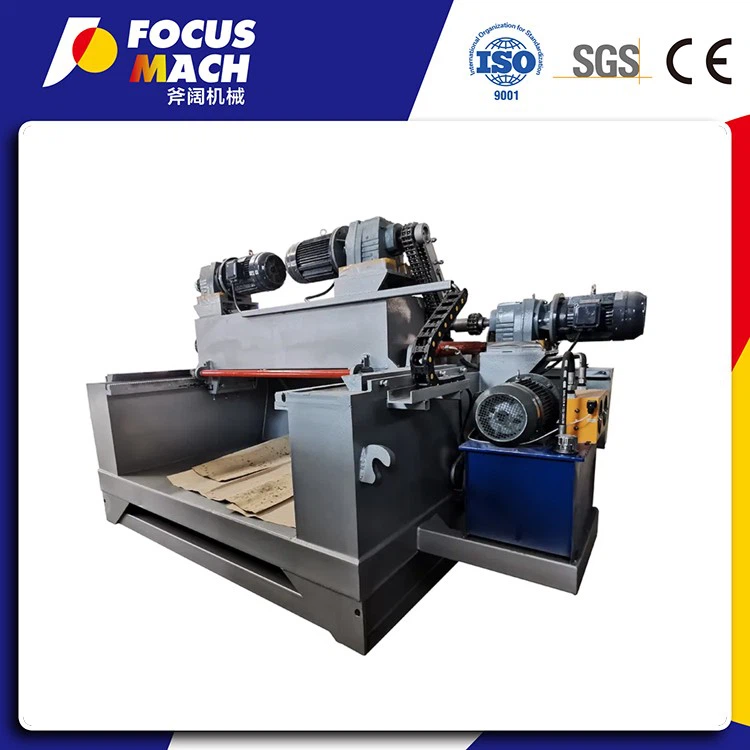 4/8ft Wood Core Based Veneer Peeling Rotary Machine