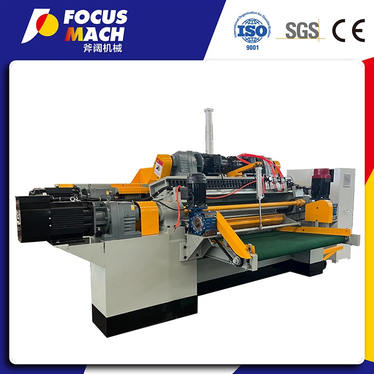 POPLAR CORE VENEER PEELING MACHINE 4 POPLAR CORE VENEER PEELING MACHINE 4