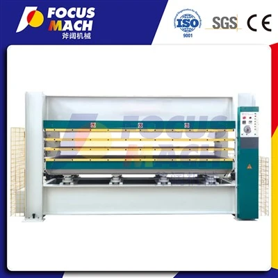 Mașină de presă caldă de placaj cu placaj de 120t de 120t melamine