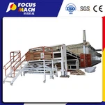 Uscător de furnir cu centură de jet cu 3 punți