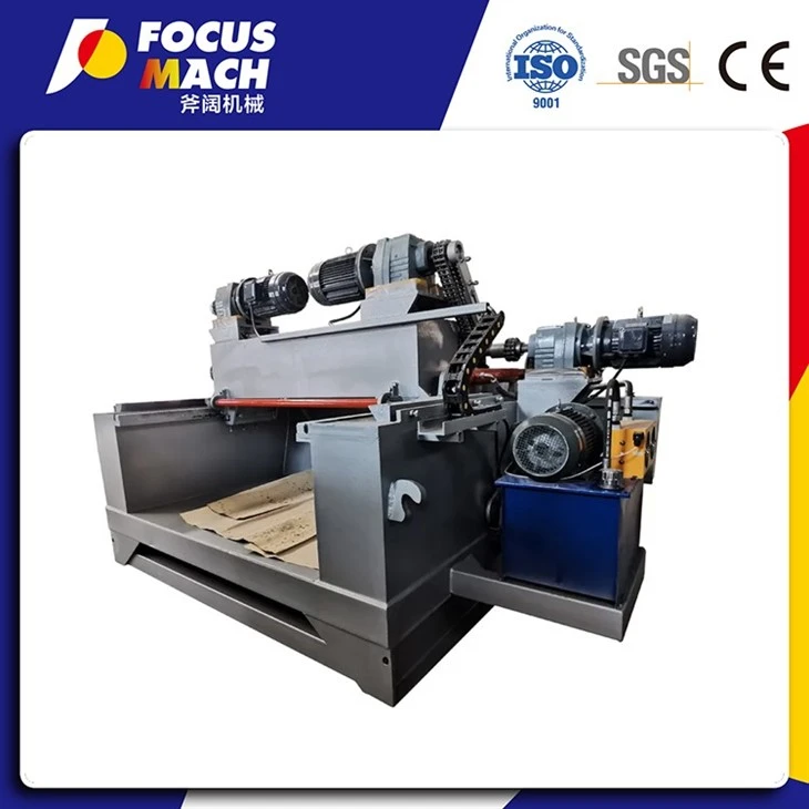 Spindless Rotary Peeling Machine With Inbuilt Clipper