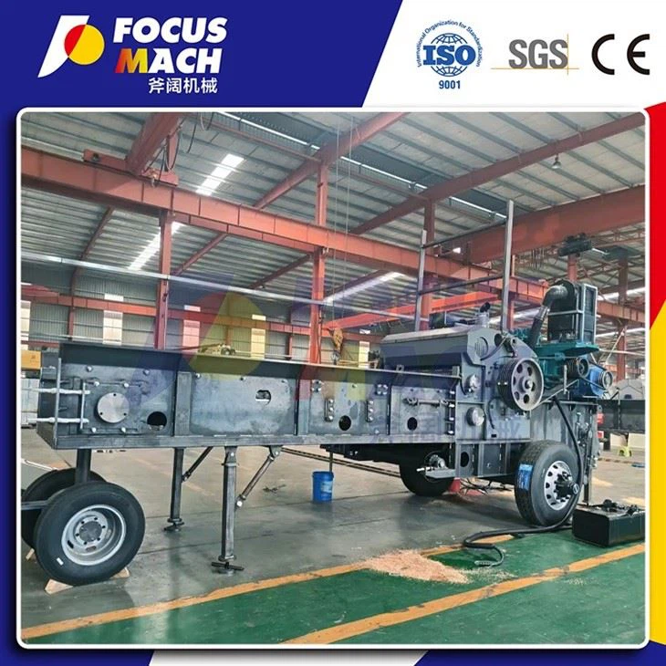 Wood Chipping Facility Machine For Pellet Production