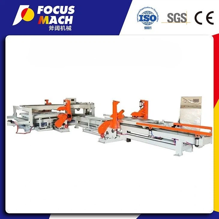 Wood Cutting Plywood Edge Trimming Saw Machine
